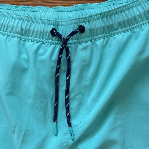 Men's Aqua IZOD Swim Shorts - Picture 2 of 3